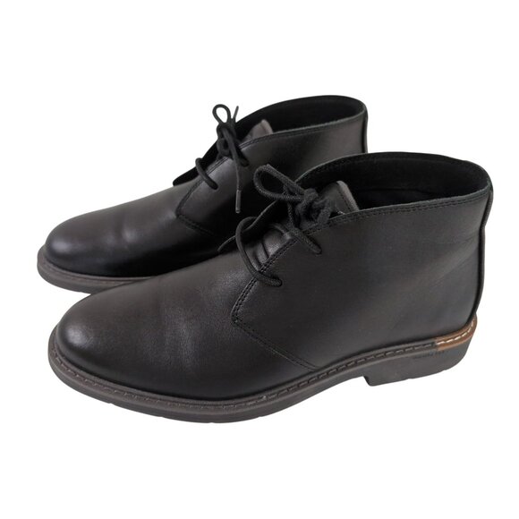 Cole Haan Chukka Boot Men 7.5 Black Go To Grand 360 Leather Urban Smart Casual - Picture 1 of 10